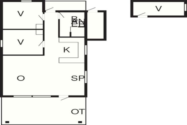 Two-Bedroom Holiday Home In Skibby 1 外观 照片